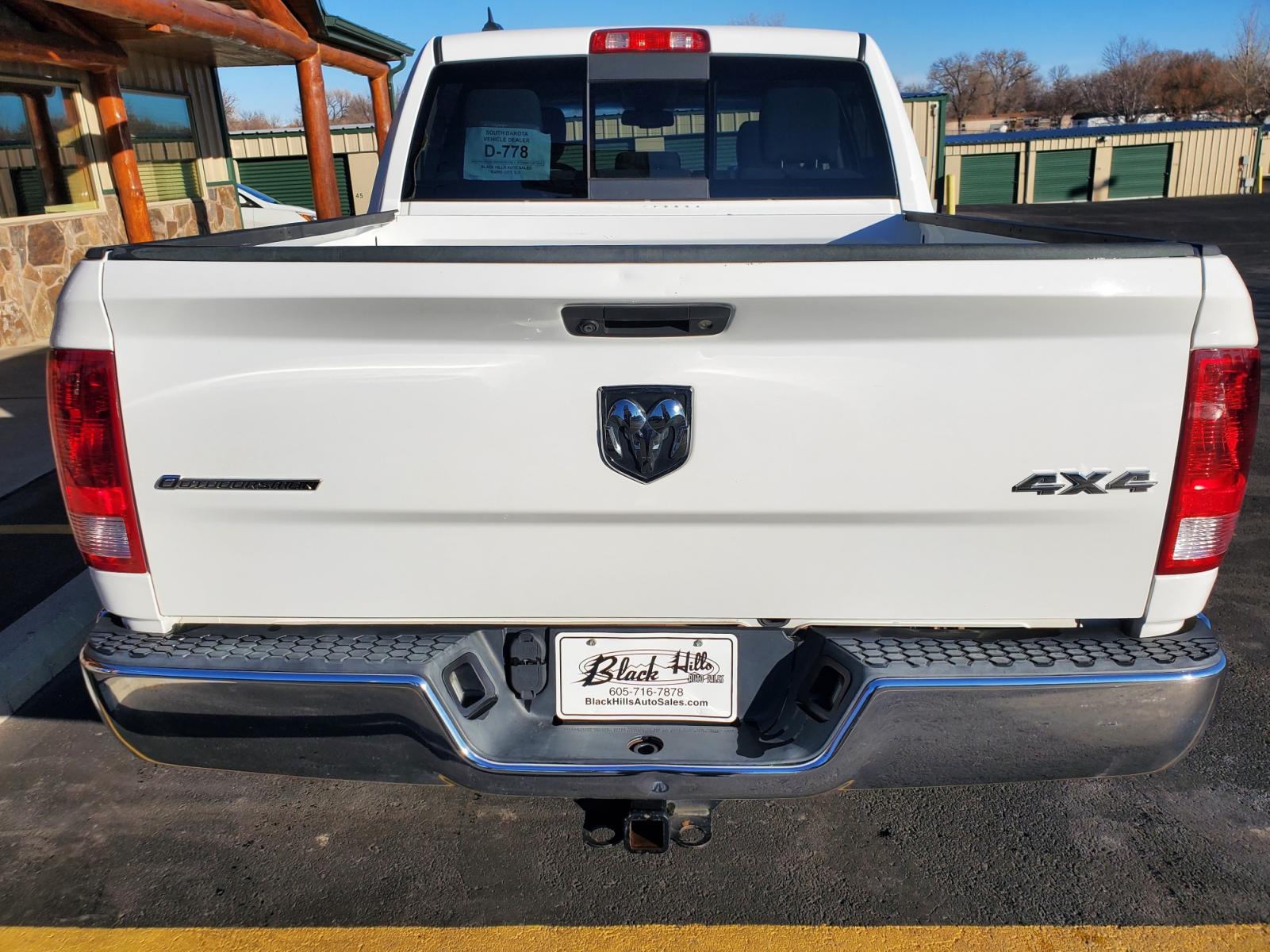 2016 White Ram 1500 Outdoorsman (1C6RR7LG3GS) with an 3.6L V-6 24 Valve VVT engine, 8-Speed Automatic transmission, located at 1600 E Hwy 44, Rapid City, SD, 57703, (605) 716-7878, 44.070232, -103.171410 - Photo #6